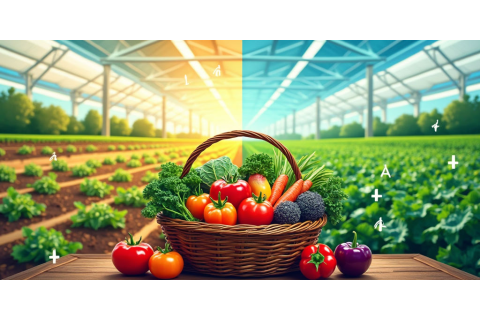 Влияние способа выращивания на витаминный состав овощей: мифы, факты и практические выводы