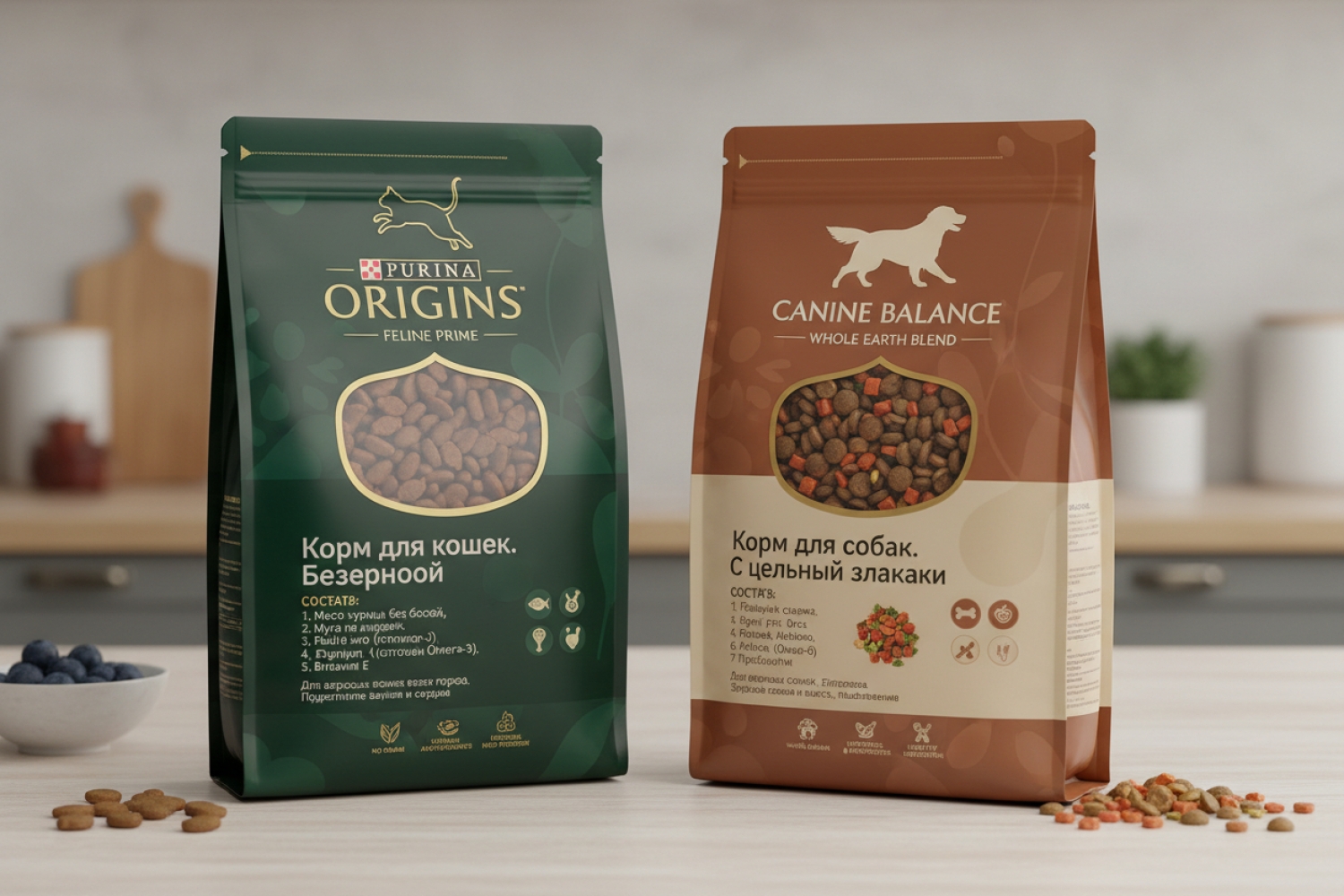 Корма для животных: как выбрать качественный корм для кошек и собак по составу