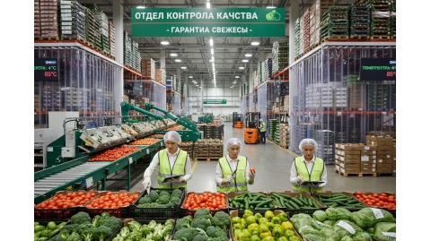 Закулисье Агропарка: как устроен контроль качества на оптовом складе свежих овощей и фруктов