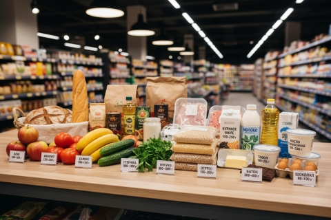 Сколько грамм в упаковке: справочник по весу популярных продуктов