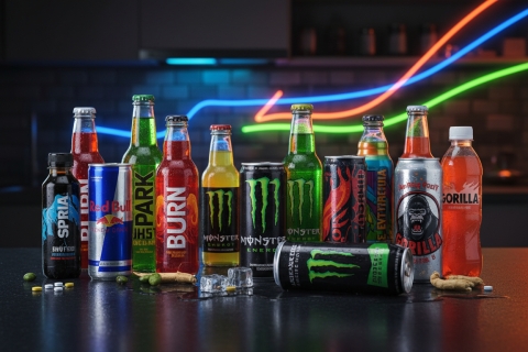 Энергетические напитки: состав, влияние на организм и популярные бренды
