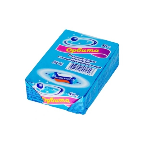 Сырный продукт плавленый «Переяславль» Орбита 25%, Рязанский ЗПС, 80 г