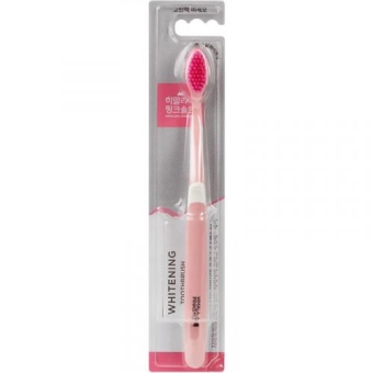Щетка зубная Perioe Pink Salt Whitening, Градиент,
