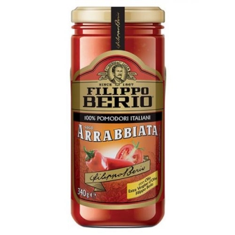 Соус томатный Filippo Berio Арраббьята, Filippo Berio, 340 г