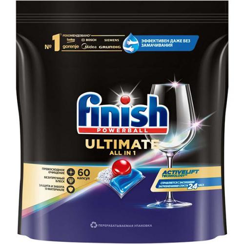 Средство для посудомоечных машин Finish Ultimate All In 1 в капсулах, Reckitt Benckiser (HyHo),