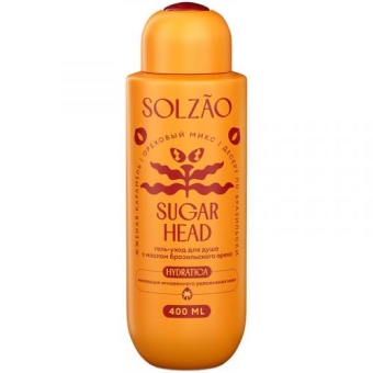 Гель-уход для душа Solzao Peach Beach с маслом бразильского ореха, SPLAT, 400 мл