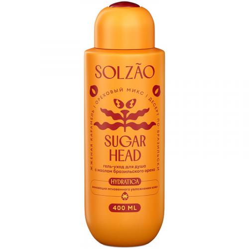Гель-уход для душа Solzao Peach Beach с маслом бразильского ореха, SPLAT, 400 мл