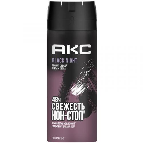 Дезодорант-аэрозоль Акс Black Night, Unilever HPC, 150 мл