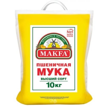 Мука Makfa пшеничная высшего сорта, Макфа,