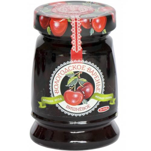 Варенье вишневое Вологодское варенье, ЭКОПРОДУКТ, 370 г