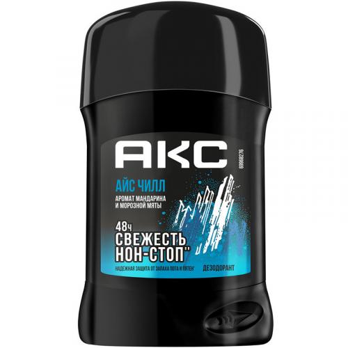 Дезодорант-карандаш Акс Айс Чилл, Unilever HPC, 50 мл