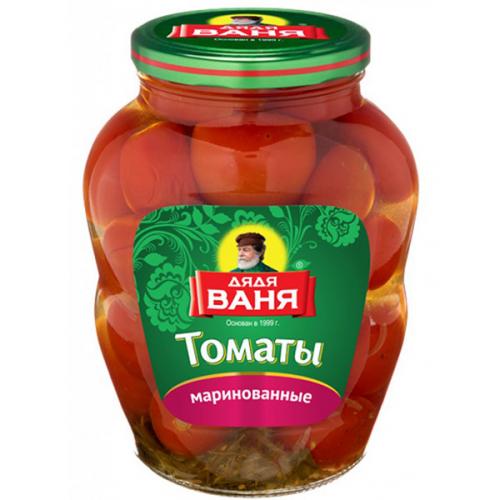 Томаты Дядя Ваня маринованные, красные и бурые, Дядя Ваня Трейдинг, 1800 г