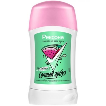 Антиперспирант-карандаш Рексона Сочный арбуз, UNILEVER HPC, 40 мл