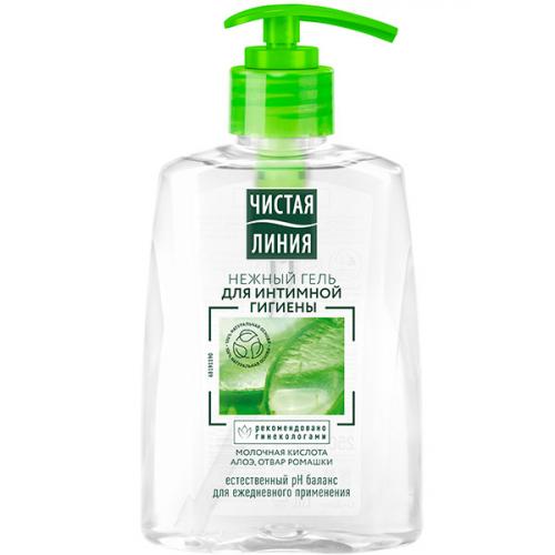 Гель нежный Чистая линия для интимной гигиены, Концерн Калина, 250 мл