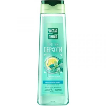Шампунь Чистая линия против перхоти, Концерн Калина, 400 мл