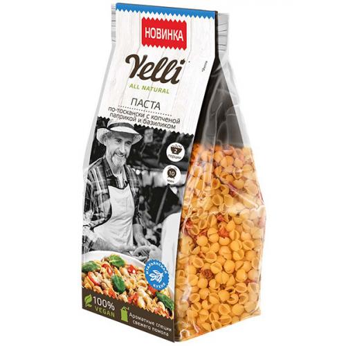 Паста по-тоскански Yelli с копченой паприкой и базиликом, Ярмарка, 180 г