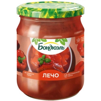 Лечо Бондюэль, Бондюэль, 500 мл