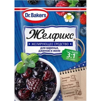Желфикс 3:1 Dr.Bakers, Dr. Oetker,