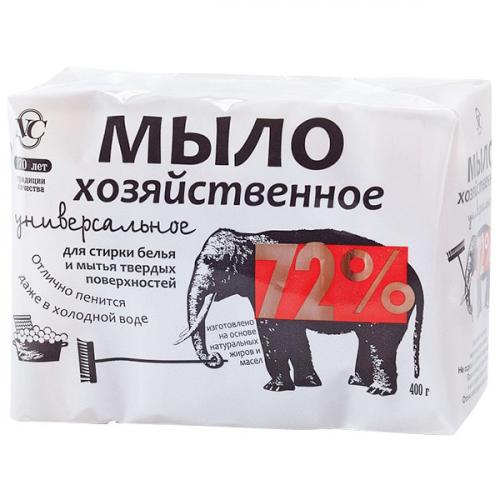 Мыло хозяйственное Невская косметика 72% универсальное, Невская косметика,