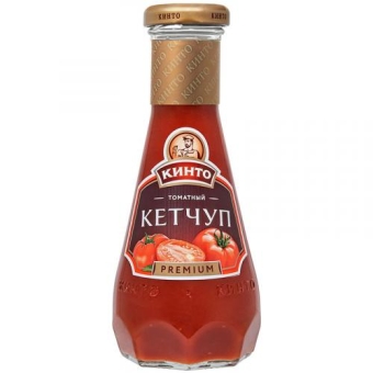 Кетчуп томатный Кинто Premium, ДАРСИЛ, 320 г
