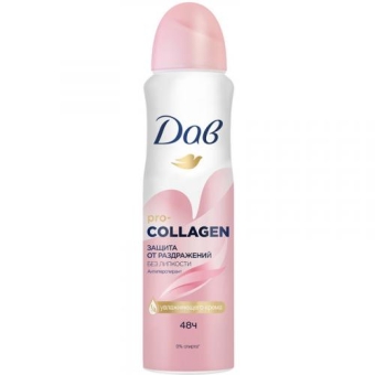 Антиперспирант-аэрозоль Дав Pro-Collagen, Unilever HPC, 150 мл