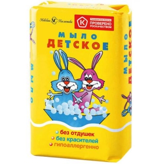 Мыло туалетное Невская Косметика Детское, Невская Косметика, 90 г