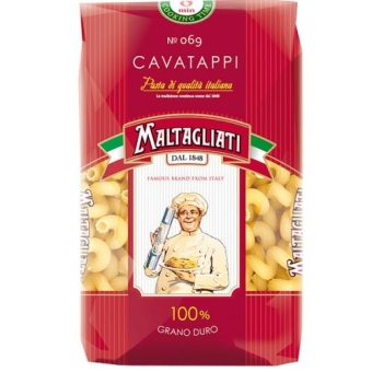 Макаронные изделия Maltagliati 069 Cavatappi Рожок витой, ИНФОЛИНК, 450 г