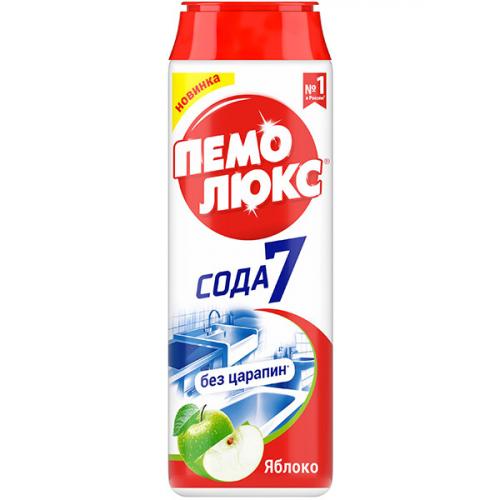 Порошок чистящий Пемолюкс Сода 7 Яблоко, ЛАБ Индастриз, 480 г