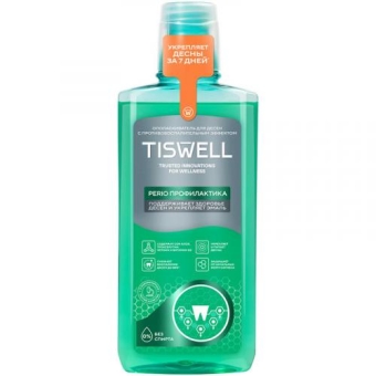 Ополаскиватель для полости рта Tiswell с троксерутином, Unilever HPC, 500 мл