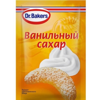 Сахар ванильный Dr.Bakers, Dr. Oetker, 8 г