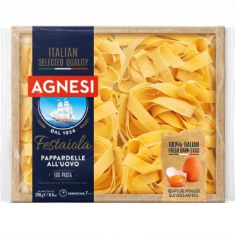 Макаронные изделия Agnesi Паппарделле яичные, Инфолинк, 250 г