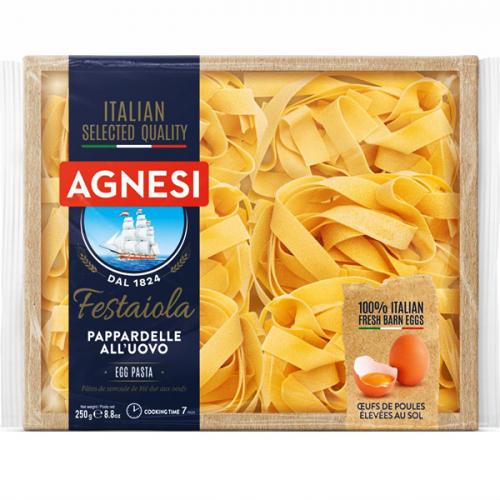 Макаронные изделия Agnesi Паппарделле яичные, Инфолинк, 250 г