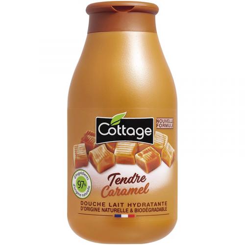 Молочко для душа Cottage увлажняющее с ароматом сладкой карамели, Градиент, 250 мл