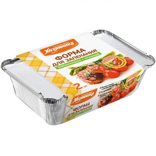 Форма для запекания Хозяюшка Мила универсальная алюминиевая, Крокмарт, 960 мл