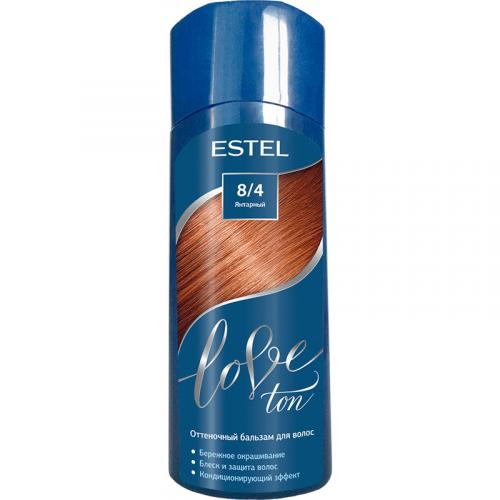 Бальзам оттеночный Estel Love Ton для волос, 8/4 янтарный, Эстель, 150 мл