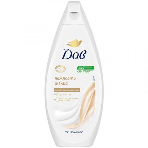 Крем-гель для душа Дав Нежность шелка, Unilever HPC, 250 мл