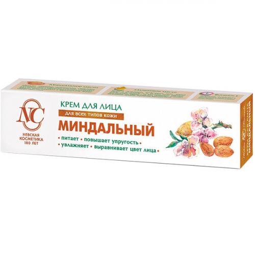 Крем для лица Невская косметика Миндальный для всех типов кожи, Невская Косметика, 40 мл