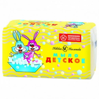 Мыло туалетное Невская Косметика Детское, Невская Косметика, 140 г
