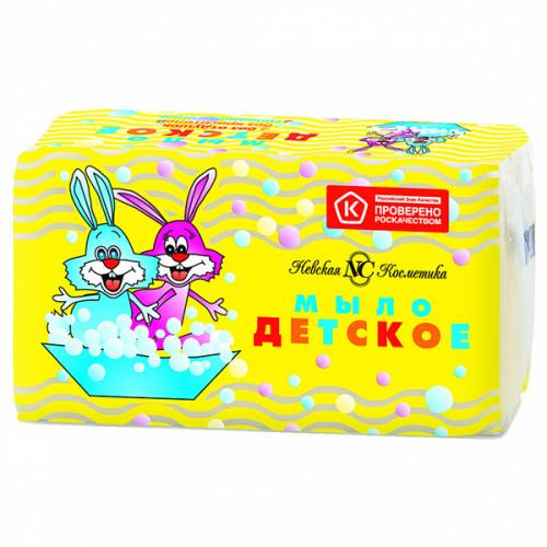 Мыло туалетное Невская Косметика Детское, Невская Косметика, 140 г