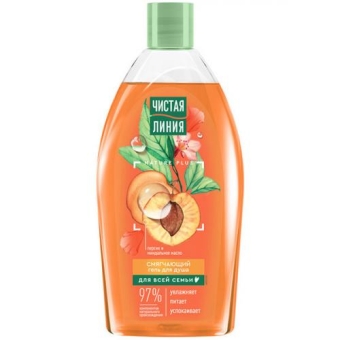 Гель для душа Чистая линия Смягчающий, Концерн Калина, 750 мл