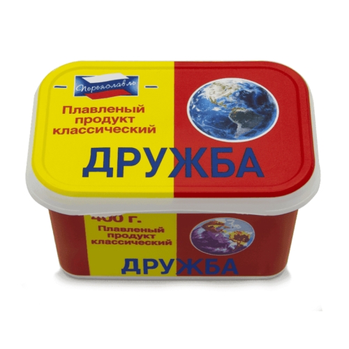 Сырный продукт плавленый «Переяславль» Дружба, Рязанский ЗПС, 400 г