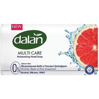 Мыло туалетное Dalan Multi Care Мицеллярная вода и розовый грейпфрут, Далан