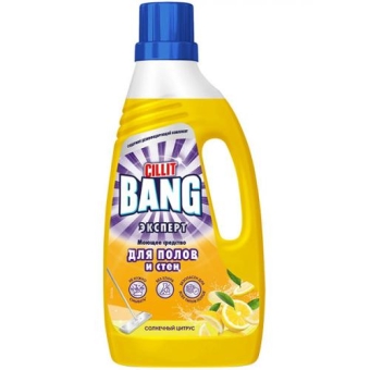 Средство Cillit Bang Солнечный цитрус для мытья полов и стен, Reckitt Benckiser (HyHo), 1000 мл