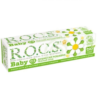 Паста зубная R.O.C.S. Baby Душистая ромашка, Диарси Центр, 45 г