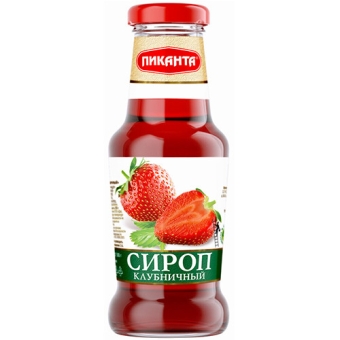 Сироп Пиканта клубничный, Пиканта, 300 г
