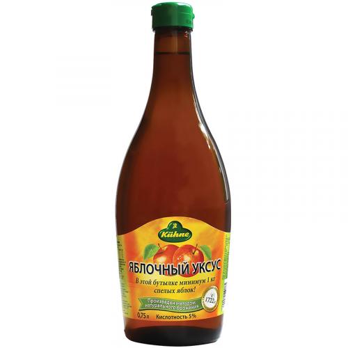 Уксус Kuhne яблочный натуральный, Olive Line International S.L., 750 мл