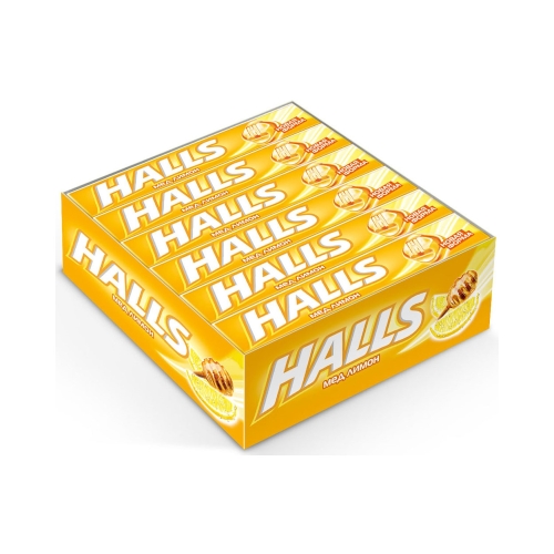 Леденцы «Холлс» Мед/Лимон, Мондэлиз, 25 г