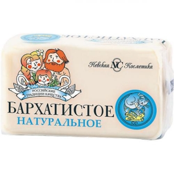 Мыло туалетное Невская косметика Бархатистое, Невская косметика, 140 г