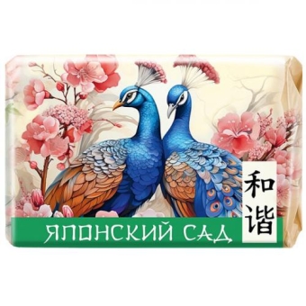 Мыло туалетное Японский сад Любовь и гармония, Невская Косметика, 90 г