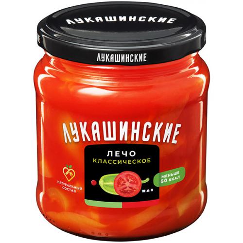 Лечо Лукашинские натуральное классическое, ФОРВАРД, 450 г